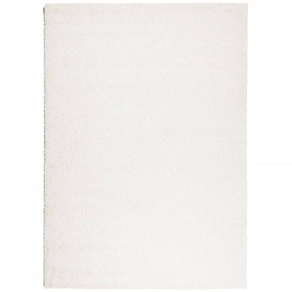 vidaXL Tapete shaggy de pelo alto PAMPLONA 240x340 cm creme