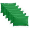 vidaXL Capa almofada 6 unid. HOUTEN Verde 50 x 70 cm Poli&eacute;ster