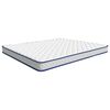 vidaXL Colch&atilde;o Branco 200 x 180 x 17 cm Espuma PU