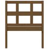 vidaXL Cabeceira de cama 80,5x4x100 cm pinho maciço castanho mel