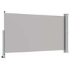 vidaXL Toldo lateral retr&aacute;til para p&aacute;tio 140x300 cm cinzento