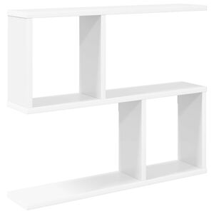 vidaXL Prateleira de Parede Branco 60 x 12 x 50,5 cm