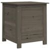 vidaXL Caixa p/ almofad&otilde;es exterior 50x50x56 cm abeto maci&ccedil;o antracite