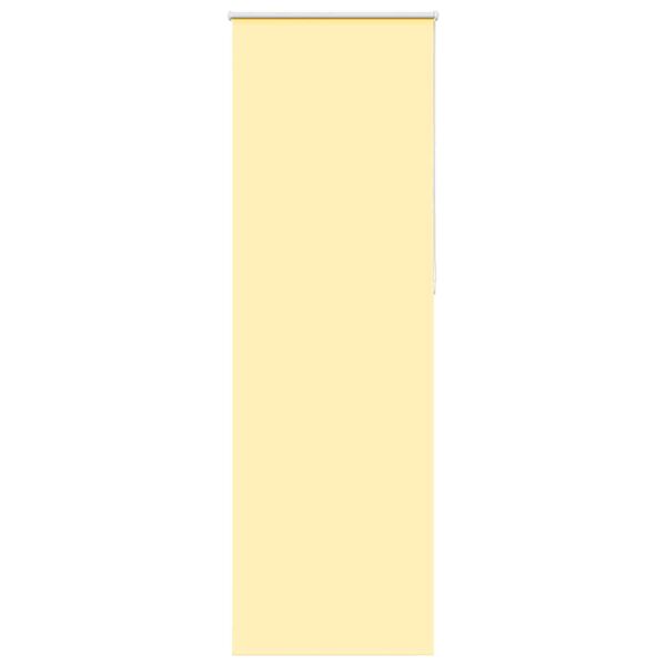 vidaXL Persiana de enrolar 75x230 cm largura tecido 70,7 cm poli&eacute;ster