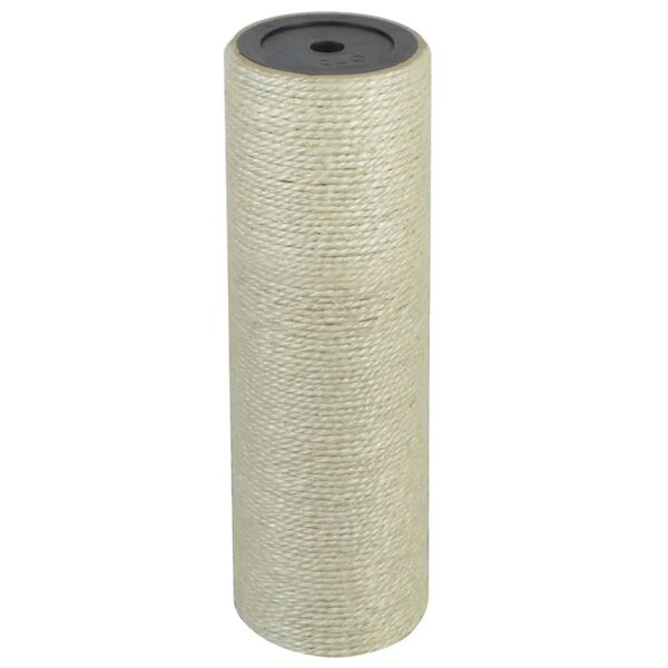 vidaXL Arranhador para gatos 8 x 25 cm 10 mm bege