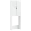 vidaXL Arm&aacute;rio de banheiro HAARLEM Branco Brilhante 66 x 25,5 x 190 cm