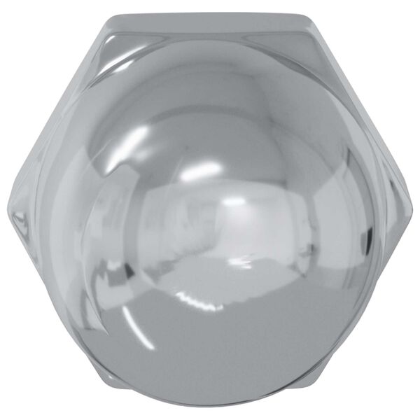 vidaXL Porca 12 pcs Prateado M6 x 10 mm Ferro