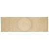 vidaXL Tapetes de &aacute;rea Branco 80 x 300 cm Juta