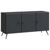 vidaXL Gabinete para TV Preto 99 x 34,5 x 50 cm Derivados de Madeira