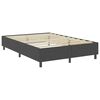 vidaXL Estrutura de cama boxspring 180x200 cm tecido cinzento