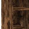 vidaXL Aparador 30x41x93 cm derivados de madeira carvalho fumado