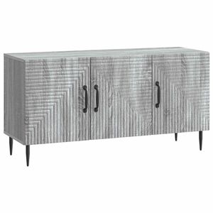 vidaXL Gabinete para TV Sonoma Cinzento 99 x 34,5 x 50 cm