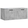 vidaXL Arm&aacute;rio parede 80x36,5x35 cm derivados madeira cinzento sonoma
