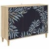 vidaXL Buffet DOKKUM Sonoma 102 x 33 x 75 cm Derivados de Madeira