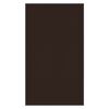 vidaXL Capacho 115x200 cm castanho