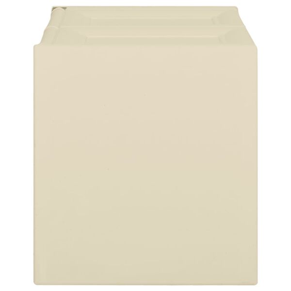 vidaXL Caixa para almofad&otilde;es 86x40x42 cm 85 L branco nata