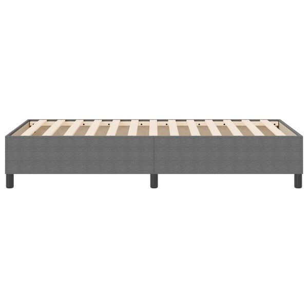 vidaXL Estrado de cama plataforma Cinzento-claro 90 x 200 cm tecido