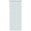 vidaXL Estore de rolo para o duche 80x240 cm bolhas