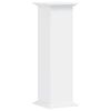 vidaXL Suporte para plantas 33x33x100 cm derivados de madeira branco