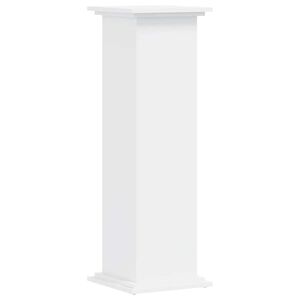 vidaXL Suporte para plantas 33x33x100 cm derivados de madeira branco