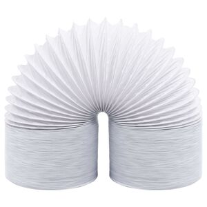 vidaXL Tubo de exaust&atilde;o PVC 6 m 12,5 cm