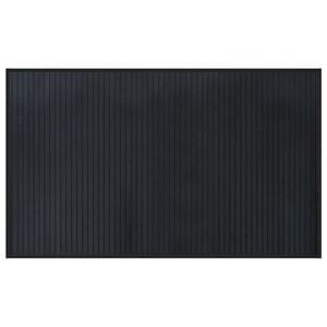 vidaXL Tapete retangular 60x100 cm bambu preto