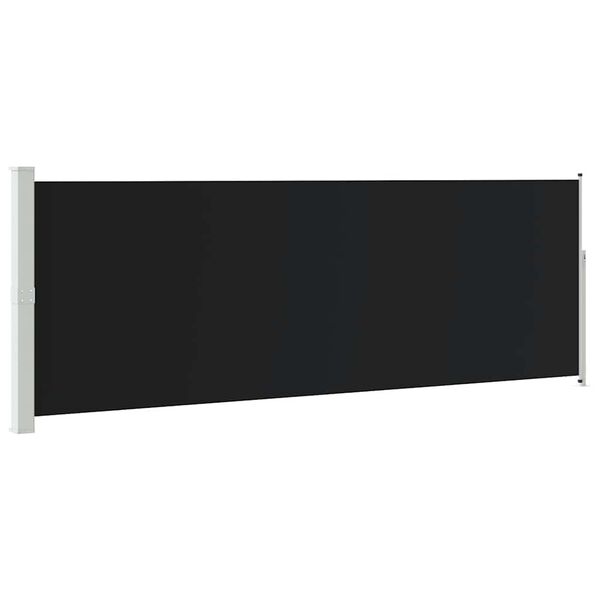 vidaXL Toldo lateral retr&aacute;til 160 x 500 cm preto