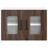 vidaXL Arm&aacute;rio de Cozinha Kalmar 2 pcs Carvalho Marrom 60 x 31 x 40 cm