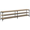 vidaXL Gabinete para TV 200 x 30 x 50 cm Carvalho Artesanal