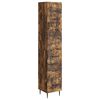 vidaXL Conjunto de Gabinete 2 unid. 33 x 34,5 x 90 cm Carvalho Fumado