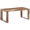 vidaXL Mesa de jantar 180x90x76 cm madeira maciça