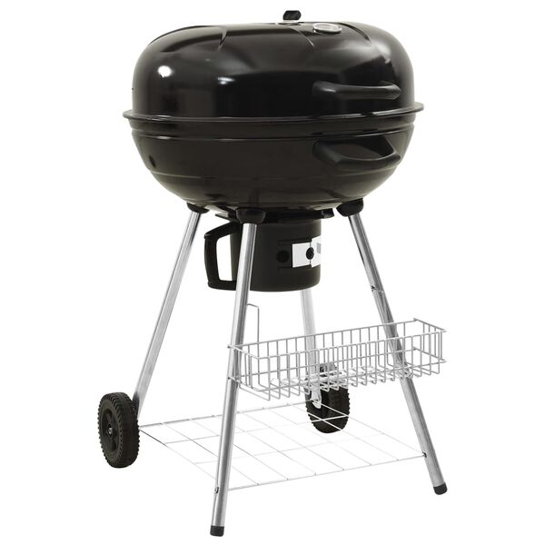vidaXL Barbecue a carv&atilde;o 73x58x96 cm a&ccedil;o