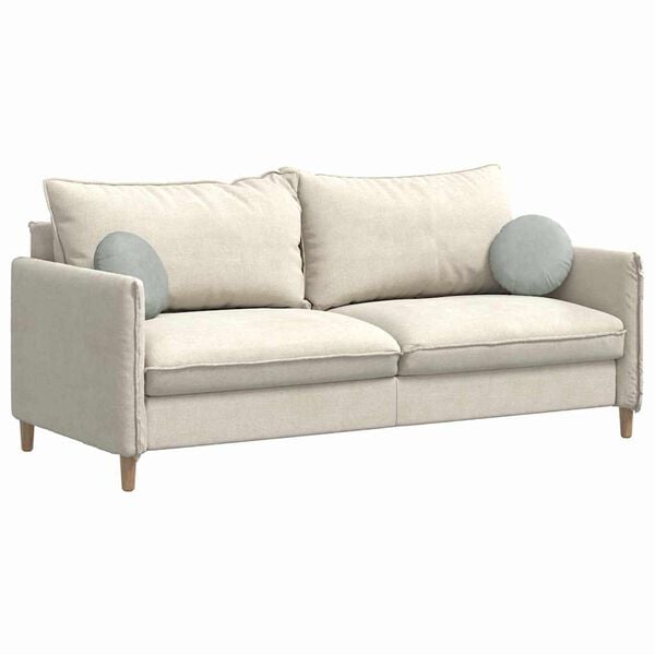 vidaXL Almofadas de Assento 2 pcs Cinzento-claro &Oslash; 40 x 13 cm Veludo