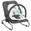 vidaXL Baloi&ccedil;o de beb&eacute; a&ccedil;o antracite