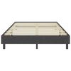 vidaXL Cama boxspring 120x200 cm tecido cinzento