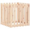vidaXL Vaso de jardim c/ design de cerca 70x70x70 cm pinho maci&ccedil;o