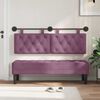vidaXL Cabeceira Suspensa Roxo 150 x 55 x 7 cm Veludo