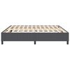 vidaXL Estrado de cama plataforma Cinza Escuro 200 x 200 cm