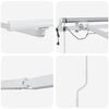 vidaXL Estrutura de Toldo Branco 350 x 250 cm Alum&iacute;nio