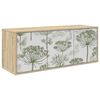 vidaXL Arm&aacute;rio de TV Montado na Parede GOTHA 102 x 33 x 40 cm