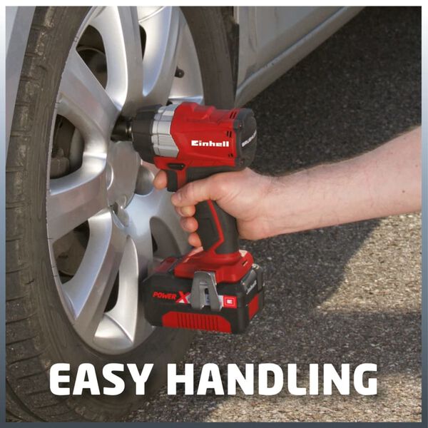 Einhell Chave impacto s/ cabo "TE-CW 18 Li BL-solo" vermelho 4510040