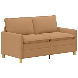 vidaXL Sof&aacute; Bege 156 x 81 x 87,5 cm Tecido