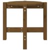 vidaXL Mesa de centro &Oslash; 52,5x45 cm madeira pinho maci&ccedil;a castanho-mel