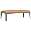 vidaXL Mesa de centro p/ jardim 110x55x36 cm madeira de ac&aacute;cia maci&ccedil;a