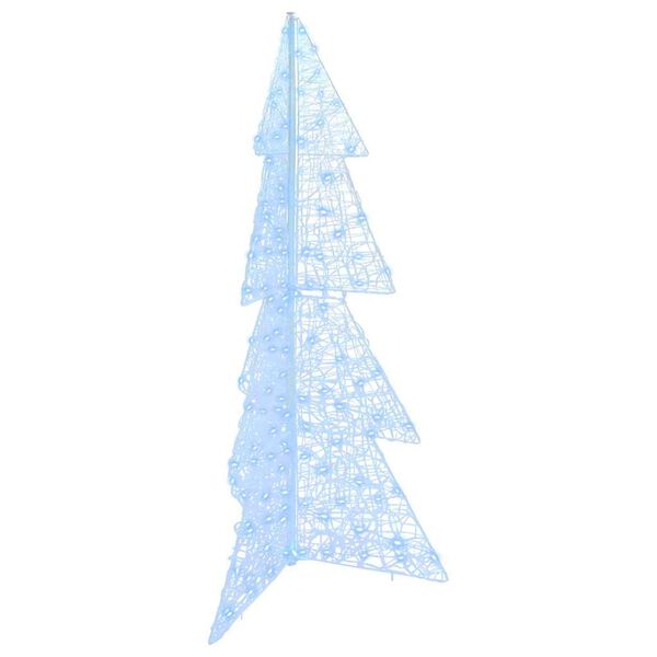 vidaXL &Aacute;rvore de Natal com 160 LEDs Branco Frio 150 cm Acr&iacute;lo