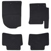 vidaXL Tapete de carro 4 pcs Preto adequado para Kia RIO, STONIC 2017-