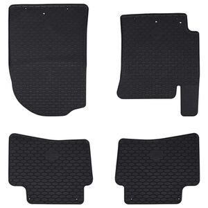 vidaXL Tapete de carro 4 pcs Preto adequado para Kia RIO, STONIC 2017-