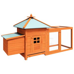 vidaXL Galinheiro para exterior
