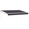 vidaXL Toldo Retr&aacute;til El&eacute;trico Antracite 3 x 2 m