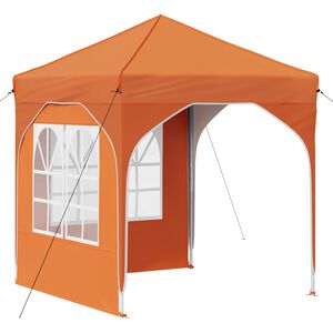 vidaXL Tenda de Festa Pop-up 192 x 192 x 245 cm Laranja